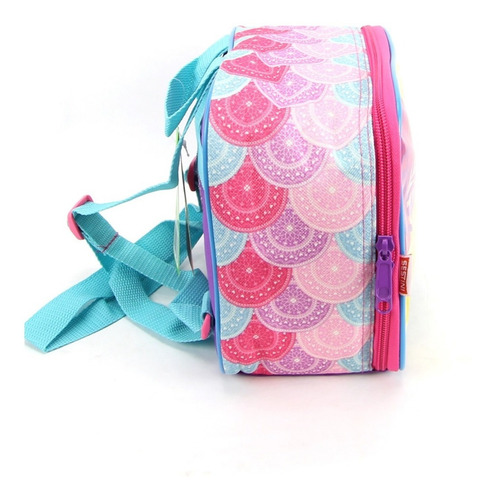 Imagem 8 de 10 de Mochila De Rodinha Com Alça Polly E Lancheira Sestini 065330