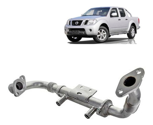 Tubo Valvula Egr Para Nissan Navara 2.5 D40t 2wd 2011 2013