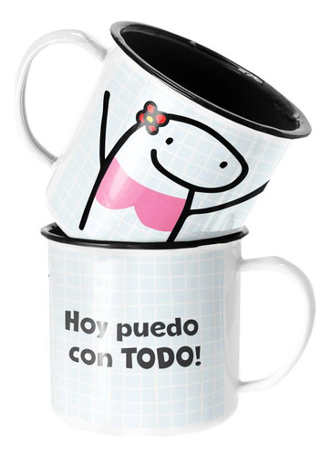 Taza Enlozada Lechera Hoy Puedo Con Todo Regalo