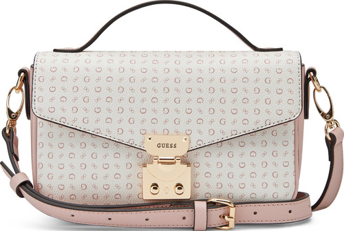 Bolsa Bandolera De Mujer Logo Estampado Elaina Factory Guess