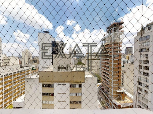 Imagem 12 de 30 de Apartamento Reformado Em Andar Alto, Na Consolação / Jardim América, Edifício Renomada Construtora Lindenberg Em Estilo Mediterrâneo, Com 4 Amplas Suítes, 4 Vagas. - Ap01320 - 70645775