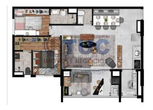 Imagem 7 de 7 de Apto C/02 Dorms,1 Suite,1vg,terraço Grill E Lazer Completo-vila Prudente/sp - 9094