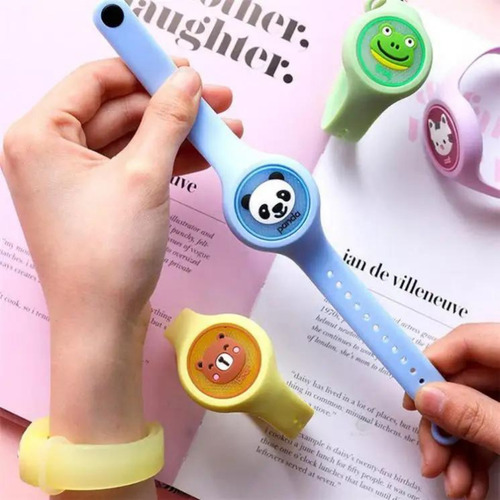 Set 2 Pulseras Repelentes De Mosquitos Para Niños Citronela