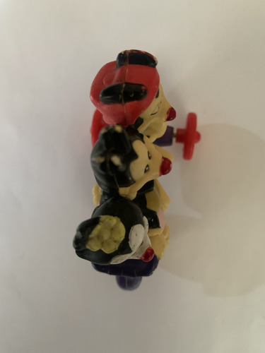 3 Figuras Plástico Animaniacs Wakko Yakko Dot Mc Donald's (Usado)
