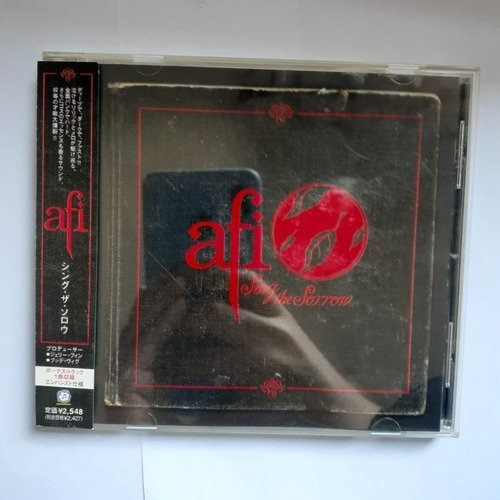 Afi Sing The Sorrow Cd Japones Obi [usado]