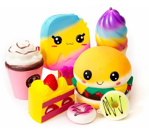 Syyisa Jumbo Squishies Slow Rising [7 Unidades]: Helados, Ha