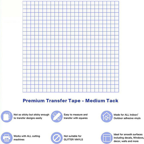 . Papel De Transferencia Para Alinear Y Transferir Vinilo