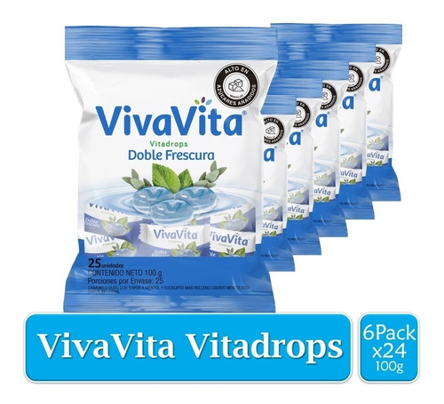 Pastillas Dulces Vivavita Vitadrop - Unidad a $4760