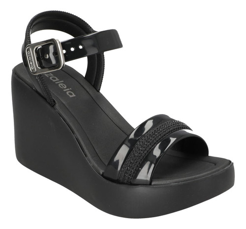 Sandalias Azaleia Louise Soft High Plat Sandal-568 Negro