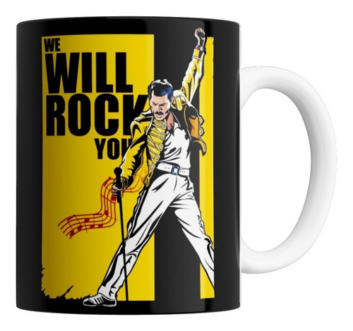 Taza De Cerámica - Queen (we Will Rock You)