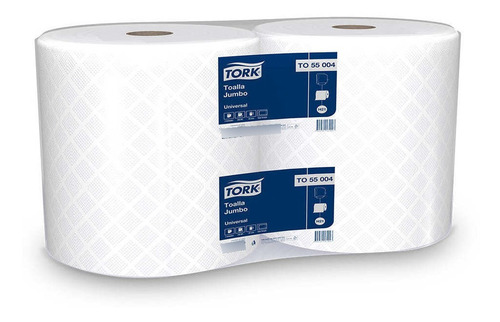 Toalla Tork 2x250mts  (pack De 4 Rollos)