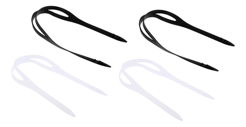 4 Piezas De Natación Universal Lentes De Silicona Correa De