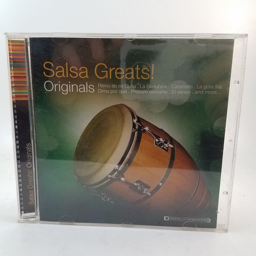 Salsa Greats! Originals - Cd - Mb - Celia Cruz Tropicana