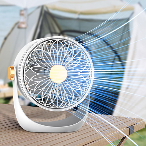 Mini Ventilador Portátil L, Luz Nocturna De 3 Velocidades, R