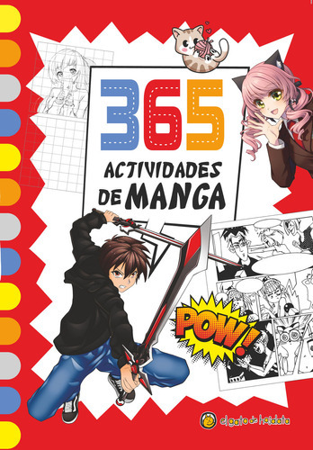 365 Actividades De Manga, De El Gato De Hojalata. Editoria 