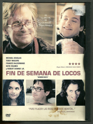 Dvd Fin De Semana De Locos. Wonder Boys. Curtis Hanson