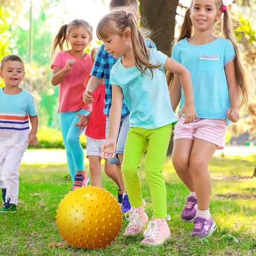 Paquete De 10 Bolas Knobby De 9 Pulgadas, Bolas Sensoriales