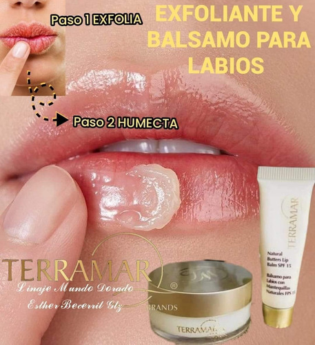 Set Balsamo Y Exfoliante Para Labios Mantequillas Naturales