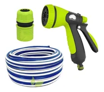 Comprar Combo Manguera Riego 1\u002F2 25mts + Pistola De Riego + Conector
