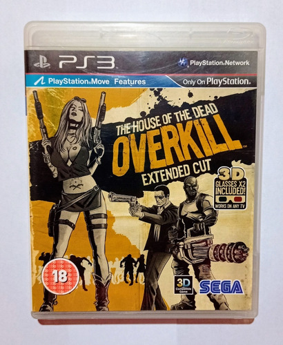 The House Of The Dead Overkill Extended Cut Ps3 Fisico