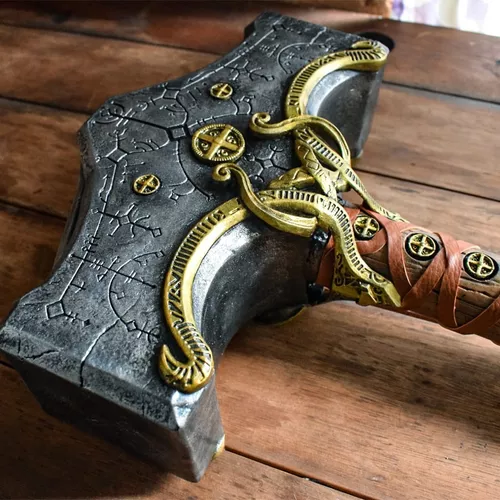 Replica Martelo Mjolnir Thor: God Of War Ragnarok Playstation