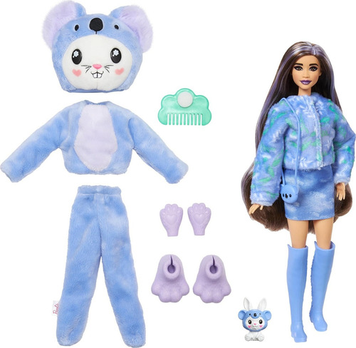Revela a cor da boneca Barbie Cutie Reveal Pets
