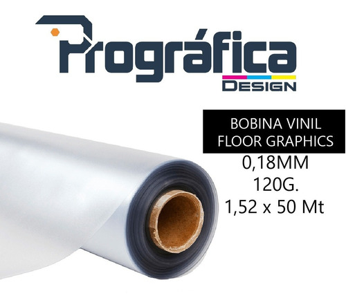 Vinil Floor Graphics 0,18mm 120g (1,52x50mt) Rollo
