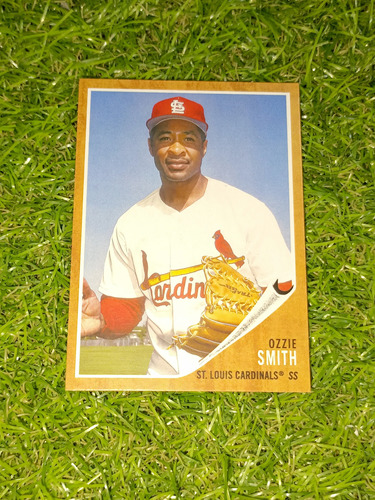 Cv Ozzie Smith Topps Archives Diseño Topps 1962