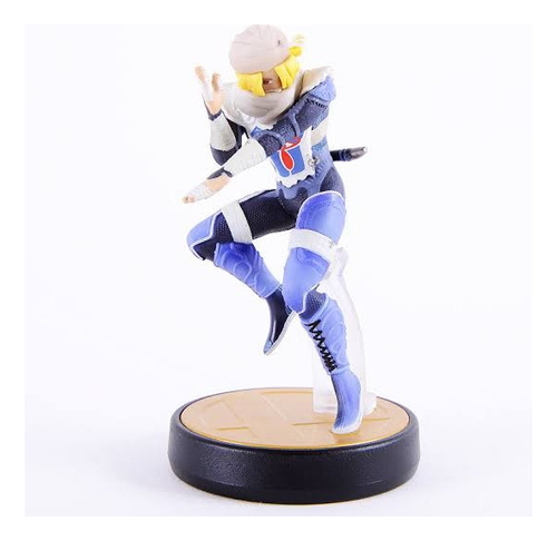 Sheik Amiibo Super Smash Bros Figura.