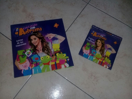 Libro Cantando Con Adriana Con Cd 