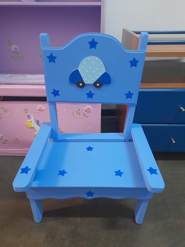 Sillon Infantil Juvenil Apoyabrazos Madera