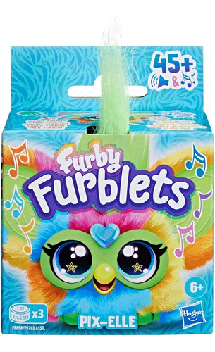 Furby® Furblets Pix-elle Peluche Musical Hasbro® Original 