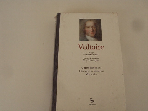 Voltaire I Biblioteca Grandes Pensadores Gredos