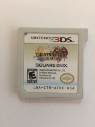 Final Fantasy Theatrhythm Nintendo 3ds Usado (Usado)