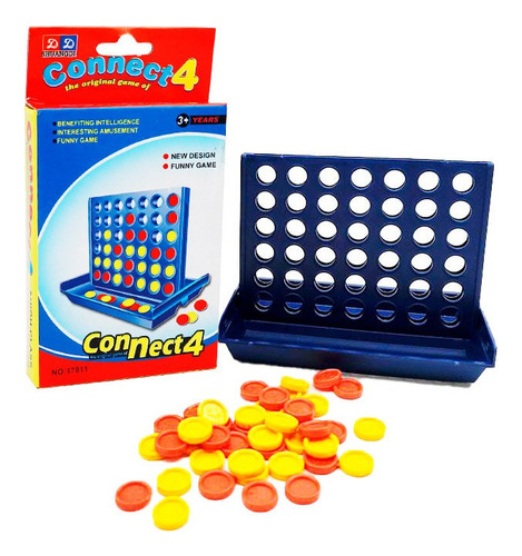 Juego De Mesa Triqui 4 En Linea Didactico Connect 4