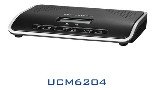 Imagen 3 de 6 de Grandstream Ucm6204, Conmutador Ip De 4 Líneas, 500 Ext