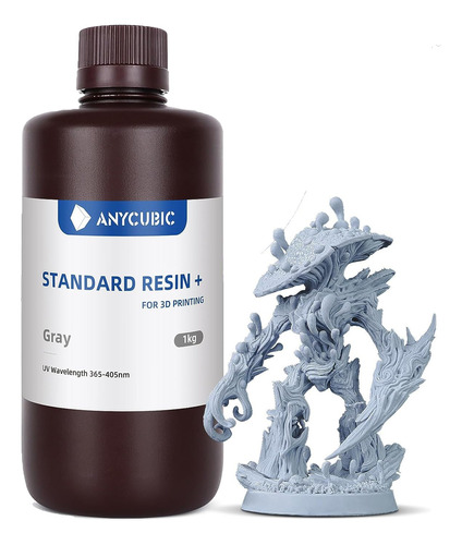 Resina Anycubic 1kg Standard Resin+  Impresion 3d