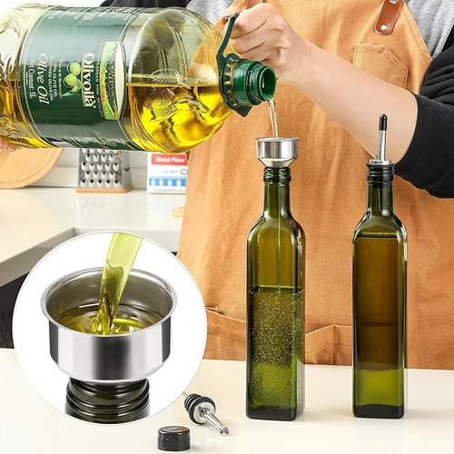 U Chef Dispensador De Aceite Y Vinagre 500 Ml Vidrio