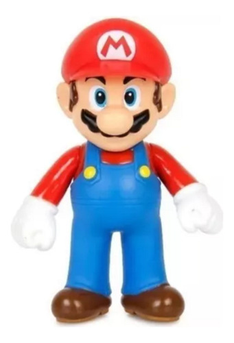 Muñeco Figura Juguete De Mario Bros 12 Cm