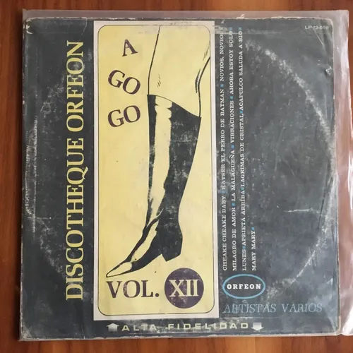 Discotheque Orfeon A Go Go Vol 12 | MercadoLibre