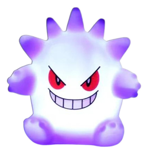Luz Nocturna Kawaii Pokémon Gengar, Lámpara Led, Luz Nocturn