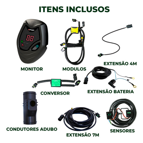 Monitor De Plantio Pro Solus Mpop Kit 17 Linhas Sem. E Adubo