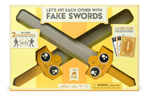 Let's Hit Each Other With Fake Swords Exploding Kittens