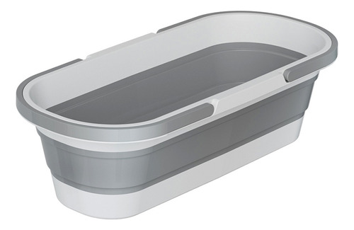 Cubeta Plegable Con Ruedas Cubo Rectangular Portátil Plegabl