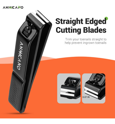 Cortador De Unhas Anichano Ultra Sharp Com Conjunto De Lixa