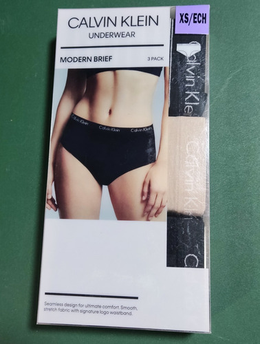 Calvin Klein Panties Hipster Ropa Interior Calzon 6 Pzas Xs | Meses sin  intereses