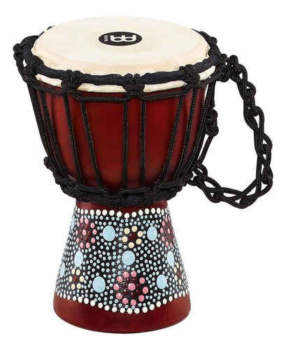 Meinl Hdj8-xxs Djembe De Caoba 4 1/2 Pulgadas Percusión Color Diseño