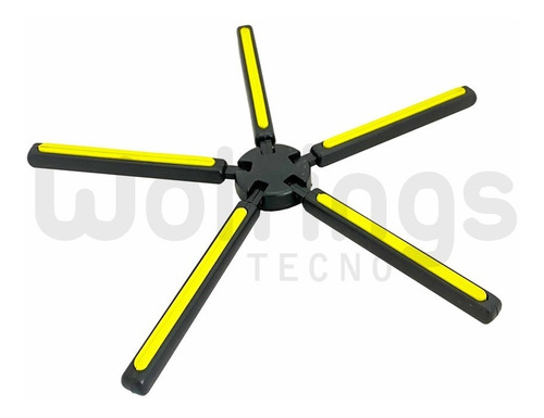 Imagen 1 de 7 de Posa Pava Apoya Fuente De Silicona Modelo Estrella Plegable