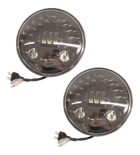 Faro Led Optica 7 PuLG Jeep Willy F100 Wrangler 4 Fun El Par