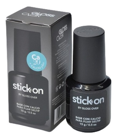 Kit Extensión De Uñas Geltip Y Adherente Gloss Over